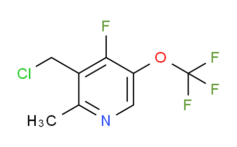 AM214706 | 1806258-88-7 | 3-(Chloromethyl)-4-fluoro-2-methyl-5-(trifluoromethoxy)pyridine