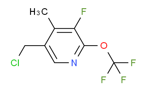 AM214711 | 1804328-88-8 | 5-(Chloromethyl)-3-fluoro-4-methyl-2-(trifluoromethoxy)pyridine