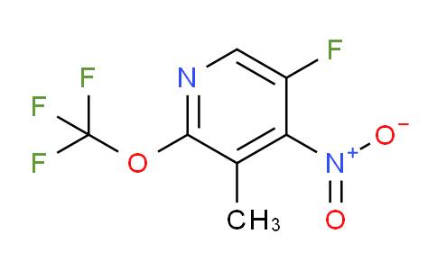 5-Fluoro-3-methyl-4-nitro-2-(trifluoromethoxy)pyridine