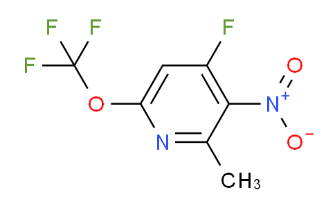 AM214734 | 1804327-81-8 | 4-Fluoro-2-methyl-3-nitro-6-(trifluoromethoxy)pyridine