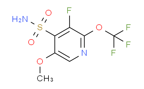 AM214735 | 1803941-64-1 | 3-Fluoro-5-methoxy-2-(trifluoromethoxy)pyridine-4-sulfonamide