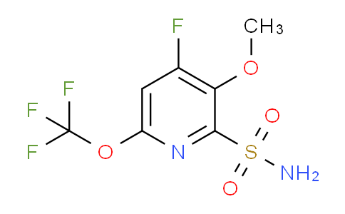 AM214743 | 1804747-04-3 | 4-Fluoro-3-methoxy-6-(trifluoromethoxy)pyridine-2-sulfonamide