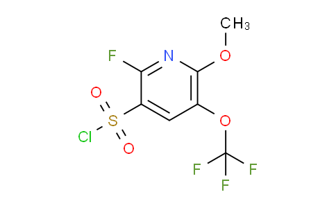 AM214748 | 1804309-77-0 | 2-Fluoro-6-methoxy-5-(trifluoromethoxy)pyridine-3-sulfonyl chloride