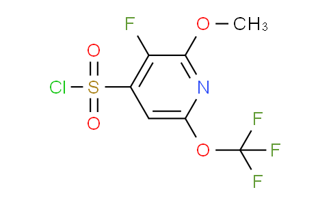 AM214749 | 1804326-95-1 | 3-Fluoro-2-methoxy-6-(trifluoromethoxy)pyridine-4-sulfonyl chloride