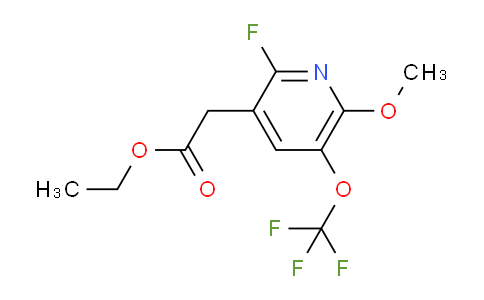 AM214752 | 1806256-36-9 | Ethyl 2-fluoro-6-methoxy-5-(trifluoromethoxy)pyridine-3-acetate