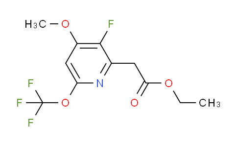 AM214754 | 1804433-92-8 | Ethyl 3-fluoro-4-methoxy-6-(trifluoromethoxy)pyridine-2-acetate