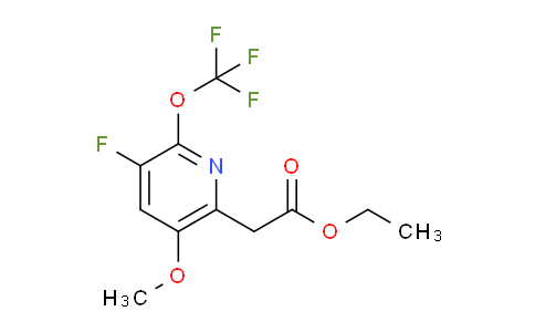 AM214756 | 1804303-13-6 | Ethyl 3-fluoro-5-methoxy-2-(trifluoromethoxy)pyridine-6-acetate