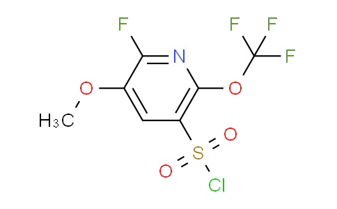 AM214762 | 1805977-19-8 | 2-Fluoro-3-methoxy-6-(trifluoromethoxy)pyridine-5-sulfonyl chloride