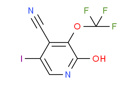 4-Cyano-2-hydroxy-5-iodo-3-(trifluoromethoxy)pyridine