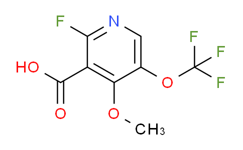 AM214784 | 1803653-43-1 | 2-Fluoro-4-methoxy-5-(trifluoromethoxy)pyridine-3-carboxylic acid