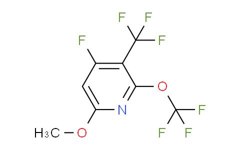 AM214792 | 1806719-33-4 | 4-Fluoro-6-methoxy-2-(trifluoromethoxy)-3-(trifluoromethyl)pyridine