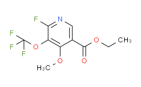 AM214796 | 1805978-19-1 | Ethyl 2-fluoro-4-methoxy-3-(trifluoromethoxy)pyridine-5-carboxylate