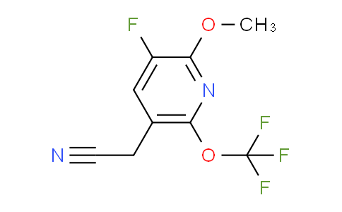 AM214797 | 1804796-72-2 | 3-Fluoro-2-methoxy-6-(trifluoromethoxy)pyridine-5-acetonitrile