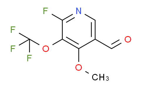 AM214817 | 1803938-54-6 | 2-Fluoro-4-methoxy-3-(trifluoromethoxy)pyridine-5-carboxaldehyde