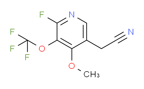 AM214823 | 1806719-46-9 | 2-Fluoro-4-methoxy-3-(trifluoromethoxy)pyridine-5-acetonitrile