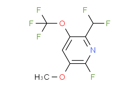 AM214831 | 1806719-02-7 | 2-(Difluoromethyl)-6-fluoro-5-methoxy-3-(trifluoromethoxy)pyridine