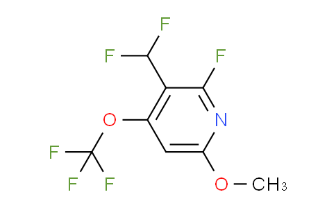 AM214835 | 1804322-71-1 | 3-(Difluoromethyl)-2-fluoro-6-methoxy-4-(trifluoromethoxy)pyridine