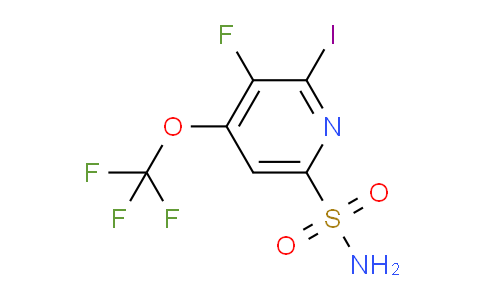 AM214836 | 1804309-11-2 | 3-Fluoro-2-iodo-4-(trifluoromethoxy)pyridine-6-sulfonamide