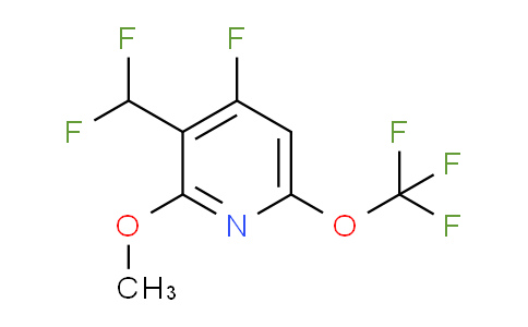 AM214838 | 1804331-03-0 | 3-(Difluoromethyl)-4-fluoro-2-methoxy-6-(trifluoromethoxy)pyridine