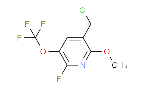 AM214848 | 1804623-52-6 | 3-(Chloromethyl)-6-fluoro-2-methoxy-5-(trifluoromethoxy)pyridine