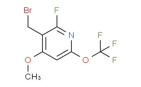 AM214859 | 1804302-24-6 | 3-(Bromomethyl)-2-fluoro-4-methoxy-6-(trifluoromethoxy)pyridine