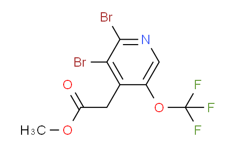 AM21486 | 1806124-70-8 | Methyl 2,3-dibromo-5-(trifluoromethoxy)pyridine-4-acetate