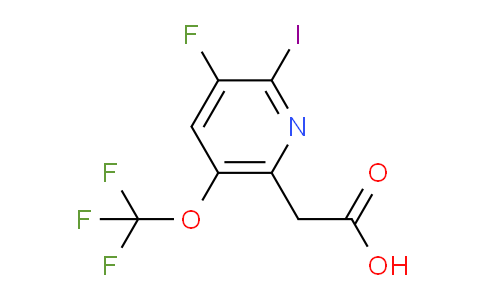 AM214861 | 1806145-69-6 | 3-Fluoro-2-iodo-5-(trifluoromethoxy)pyridine-6-acetic acid