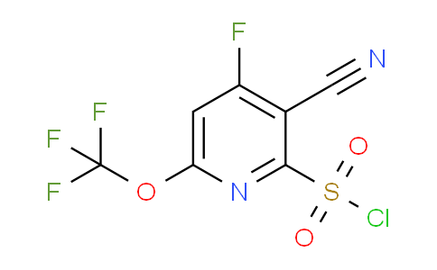 AM214862 | 1806104-82-4 | 3-Cyano-4-fluoro-6-(trifluoromethoxy)pyridine-2-sulfonyl chloride