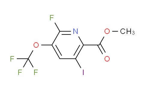 AM214866 | 1805949-92-1 | Methyl 2-fluoro-5-iodo-3-(trifluoromethoxy)pyridine-6-carboxylate