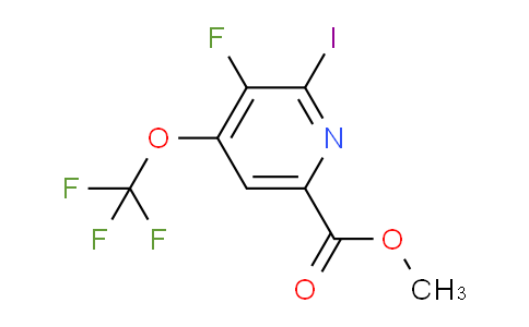 AM214870 | 1803952-00-2 | Methyl 3-fluoro-2-iodo-4-(trifluoromethoxy)pyridine-6-carboxylate