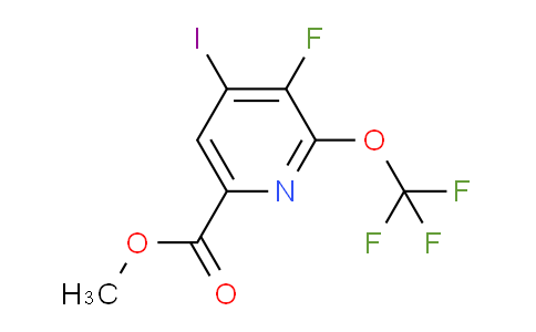 AM214871 | 1806144-64-8 | Methyl 3-fluoro-4-iodo-2-(trifluoromethoxy)pyridine-6-carboxylate