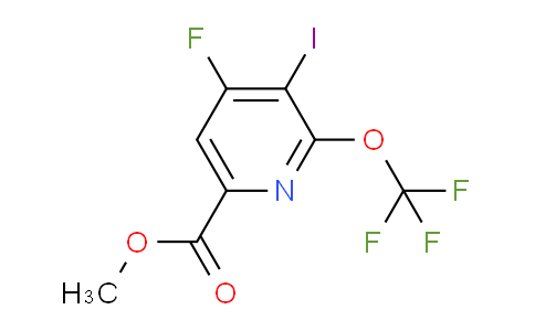 AM214873 | 1806144-89-7 | Methyl 4-fluoro-3-iodo-2-(trifluoromethoxy)pyridine-6-carboxylate