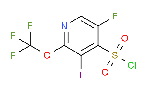 AM214877 | 1804308-74-4 | 5-Fluoro-3-iodo-2-(trifluoromethoxy)pyridine-4-sulfonyl chloride