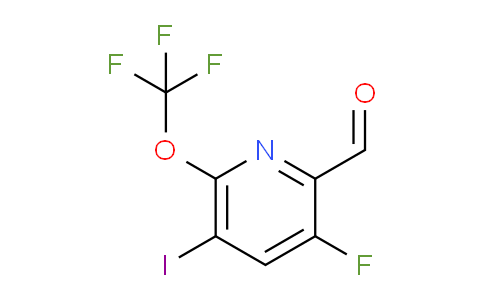 AM214878 | 1806716-64-2 | 3-Fluoro-5-iodo-6-(trifluoromethoxy)pyridine-2-carboxaldehyde