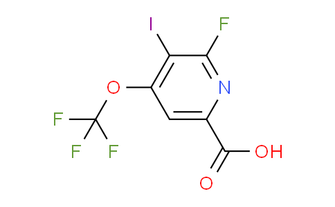 AM214880 | 1806256-63-2 | 2-Fluoro-3-iodo-4-(trifluoromethoxy)pyridine-6-carboxylic acid