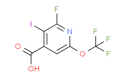 AM214882 | 1804749-46-9 | 2-Fluoro-3-iodo-6-(trifluoromethoxy)pyridine-4-carboxylic acid