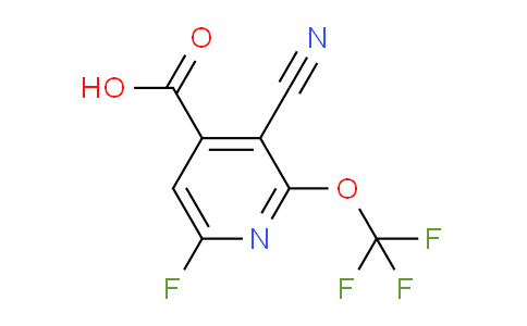 AM214884 | 1804687-49-7 | 3-Cyano-6-fluoro-2-(trifluoromethoxy)pyridine-4-carboxylic acid