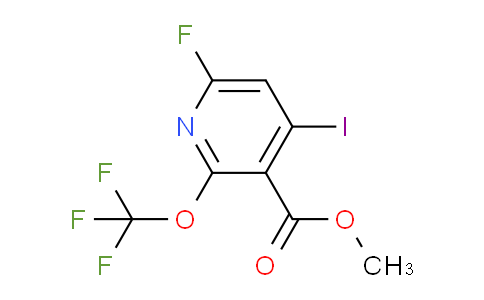 Methyl 6-fluoro-4-iodo-2-(trifluoromethoxy)pyridine-3-carboxylate