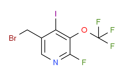 5-(Bromomethyl)-2-fluoro-4-iodo-3-(trifluoromethoxy)pyridine