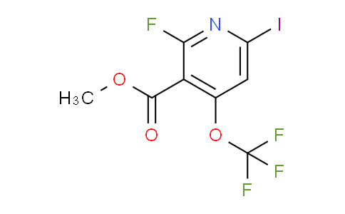 Methyl 2-fluoro-6-iodo-4-(trifluoromethoxy)pyridine-3-carboxylate
