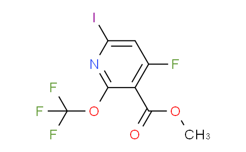 AM214898 | 1806257-54-4 | Methyl 4-fluoro-6-iodo-2-(trifluoromethoxy)pyridine-3-carboxylate