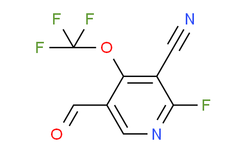 AM214903 | 1806241-57-5 | 3-Cyano-2-fluoro-4-(trifluoromethoxy)pyridine-5-carboxaldehyde