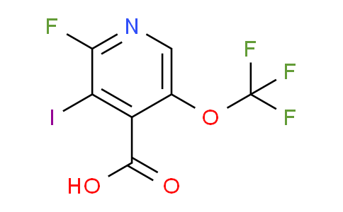 AM214904 | 1804425-45-3 | 2-Fluoro-3-iodo-5-(trifluoromethoxy)pyridine-4-carboxylic acid