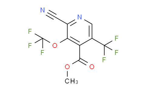 AM214919 | 1806077-41-7 | Methyl 2-cyano-3-(trifluoromethoxy)-5-(trifluoromethyl)pyridine-4-carboxylate