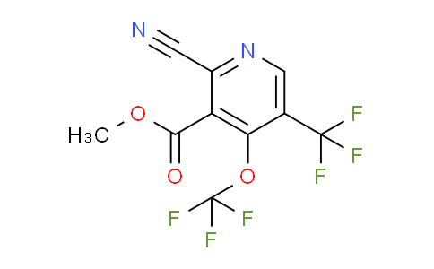 AM214921 | 1804314-00-8 | Methyl 2-cyano-4-(trifluoromethoxy)-5-(trifluoromethyl)pyridine-3-carboxylate