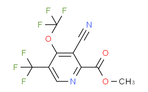 AM214924 | 1803666-88-7 | Methyl 3-cyano-4-(trifluoromethoxy)-5-(trifluoromethyl)pyridine-2-carboxylate