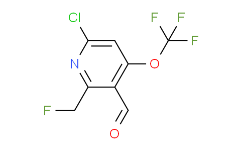 AM214930 | 1806250-97-4 | 6-Chloro-2-(fluoromethyl)-4-(trifluoromethoxy)pyridine-3-carboxaldehyde