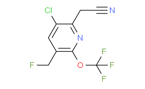 AM214933 | 1806100-94-6 | 3-Chloro-5-(fluoromethyl)-6-(trifluoromethoxy)pyridine-2-acetonitrile