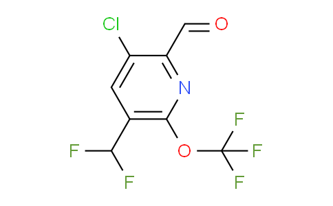 AM214934 | 1804662-20-1 | 3-Chloro-5-(difluoromethyl)-6-(trifluoromethoxy)pyridine-2-carboxaldehyde