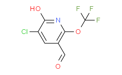 3-Chloro-2-hydroxy-6-(trifluoromethoxy)pyridine-5-carboxaldehyde